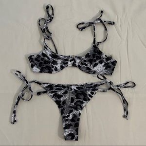 Zaful Leopard Bikini Set